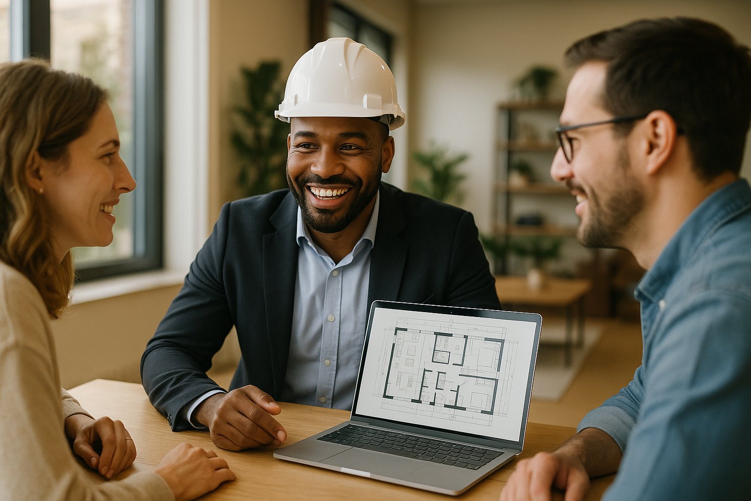 Professional vendor management meeting